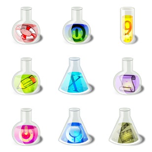Machemicals icon sets preview