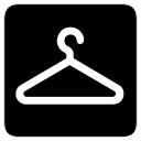 coat, hanger icon