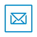 square, envelope, share, mail, letter, send, message icon