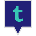 tumblr, media, logo, social icon