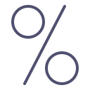 shop, finance, sale, percebtage, investment, discount, percent icon