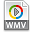 Extension, File, Wmv icon