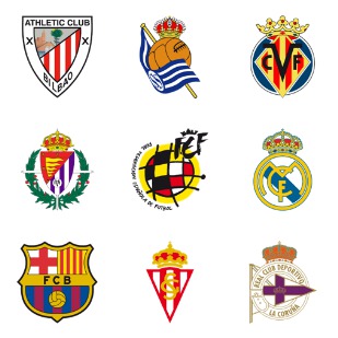Spanish Football Club icon sets preview