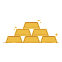 chart, money, graphic, bank, golds, banking, card icon