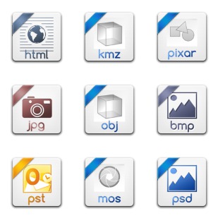 Basic Filetypes icon sets preview