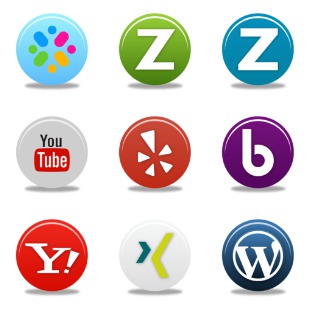 Pretty Social Media 2 icon sets preview