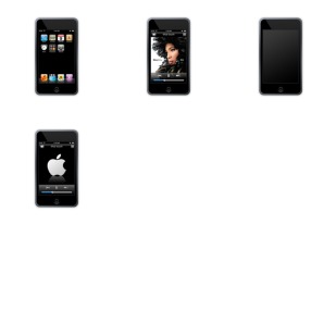 iPod Touch icon sets preview