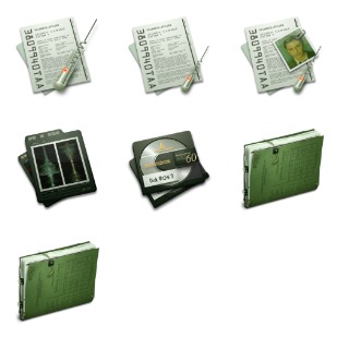 Matrix Documentations icon sets preview