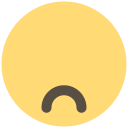 face, frown, feeling, sad, smiley, emoji, expression icon