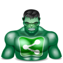 sharethis hulk icon