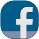 Facebook, Flat, Round icon