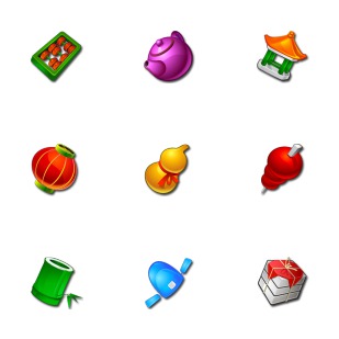 China Traditional icon sets preview