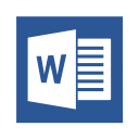 ms, microsoft, windows, office, suite, services, word icon