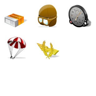 Aviation icon sets preview