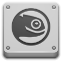 Here, Start, Suse icon