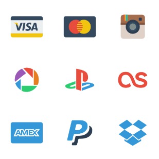 Flat - icon sets preview