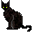 Black cat 00 icon