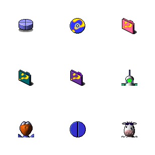 Mindforge Fractions icon sets preview