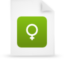 file, green, document, paper icon