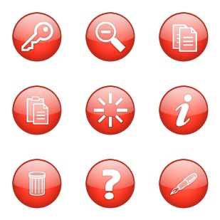 ColorCons Blue icon sets preview