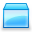 cube, blue icon