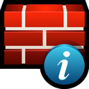 firewall, info, shield, protect, safety icon