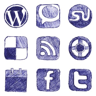 Doodle icon sets preview