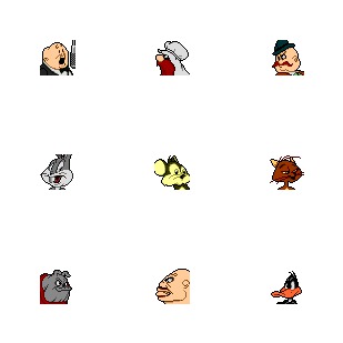 Looney icon sets preview