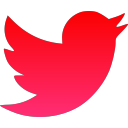 social, media, twitter, corporate, logo icon