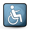 wheelchair, access icon