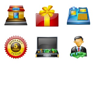Brilliant Shopping icon sets preview