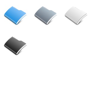 Warped Folders icon sets preview