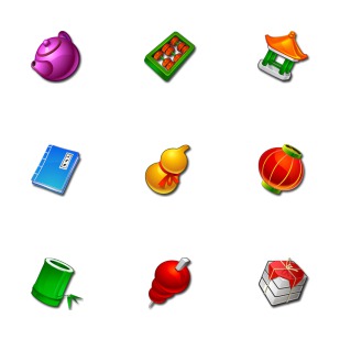 China Traditional icon sets preview