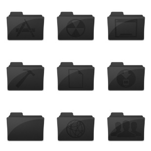 Black Leopard Set UPDATE icon sets preview