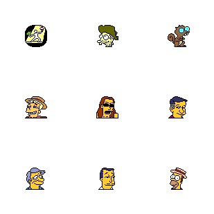 Simpsons Vol. 03 icon sets preview