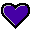 Heart, Purple icon