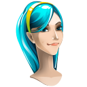 browser girl internet explorer icon