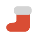 christmas boots icon