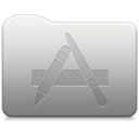 Aluminum folder Applications icon