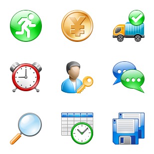 Professional Toolbar icon sets preview