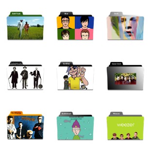 Music Artists icon sets preview