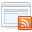 rss, web, layout icon