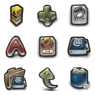 G.A.N.T icon sets preview