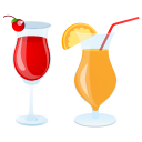 summer cocktails icon