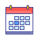 schedule, plan, calendar, event, month, date icon