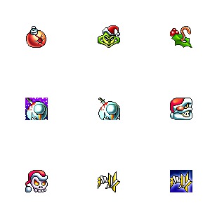 Grinchie X Mas icon sets preview