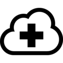 Cloud Plus White icon
