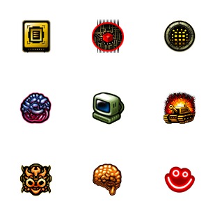 Gorts Vol. 5 icon sets preview