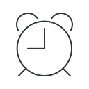 time, clock, morning, reminder, alarm, watch, wait icon
