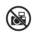 interdiction, prohibiting sign, prohibition sign, impossible, warning, prohibition, camera icon